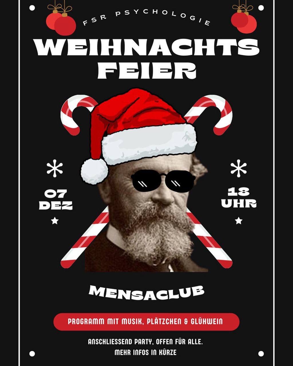 Weihnachtsfeier Universität Greifswald