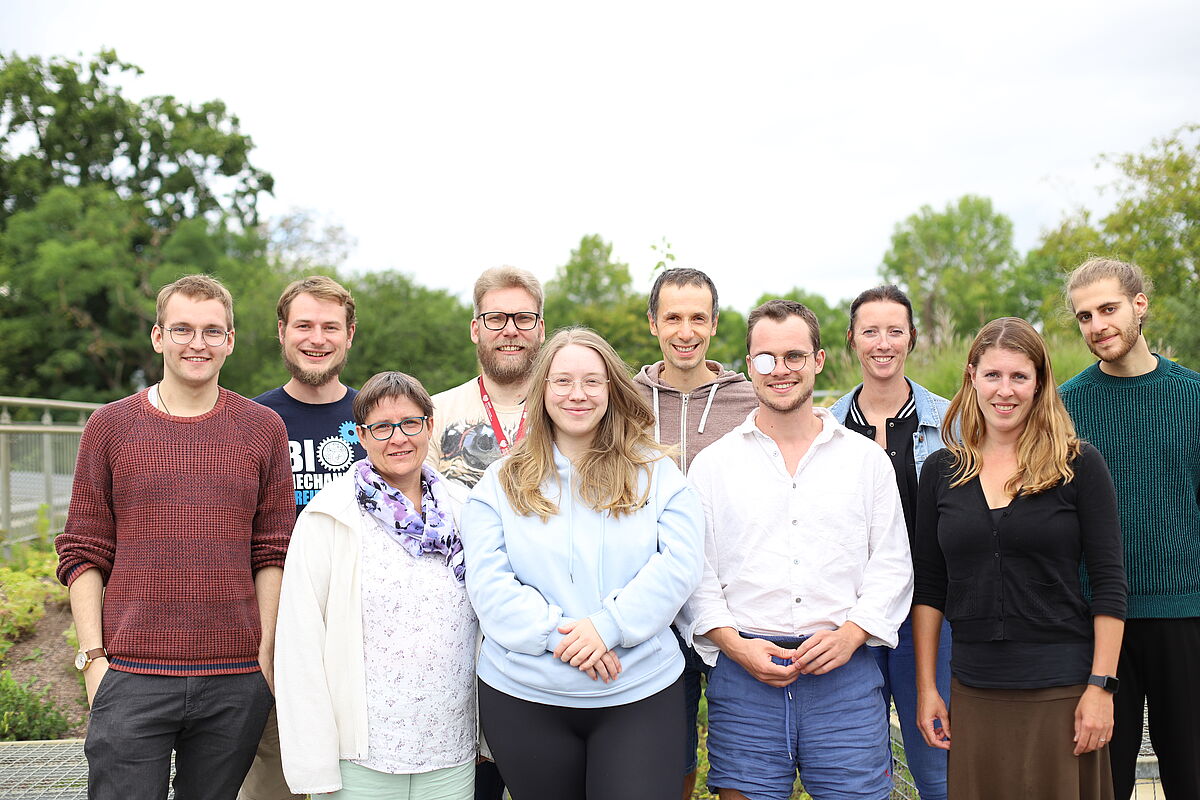 Gruppenbild Zelluläre Biophysik, 2023