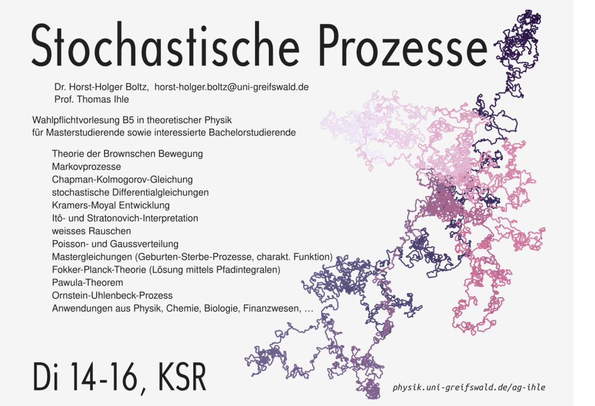 Poster for B5: Stochastic Processes